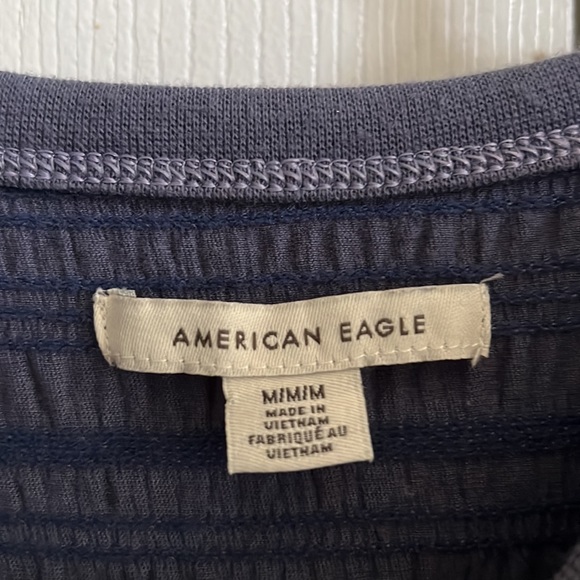 Blue crop top! - Picture 3 of 4